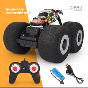 ماشین کنترلی آفرود چرخ اسفنجی هیدروگراف RC STANT CAR WITH SOFT WHEELS MZ_اسباب بازی